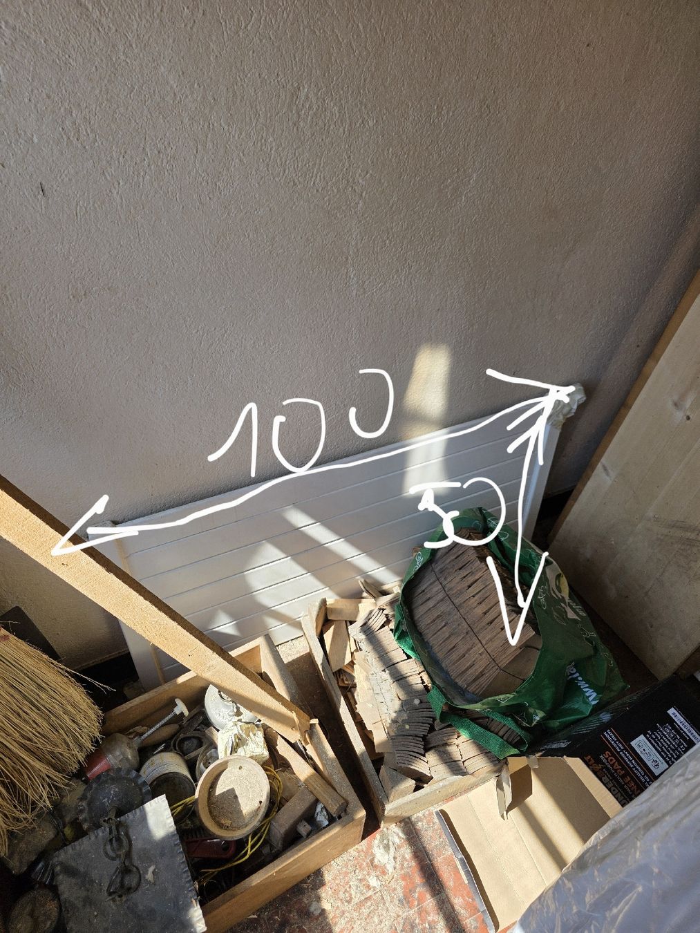 Heizgeräte: Radiator 100x50 cm used condition – Gebraucht aus Zweisimmen von jun_9mrz 1