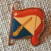 L385  Pin Schützen Fahne Schweizer Knabenschiessen Zürich 93
