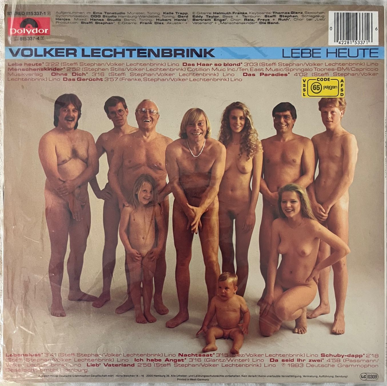 Dischi in vinile: Volker Lechtenbrink – Lebe Heute – Usato da Döttingen venduto da zha_xh2w 1