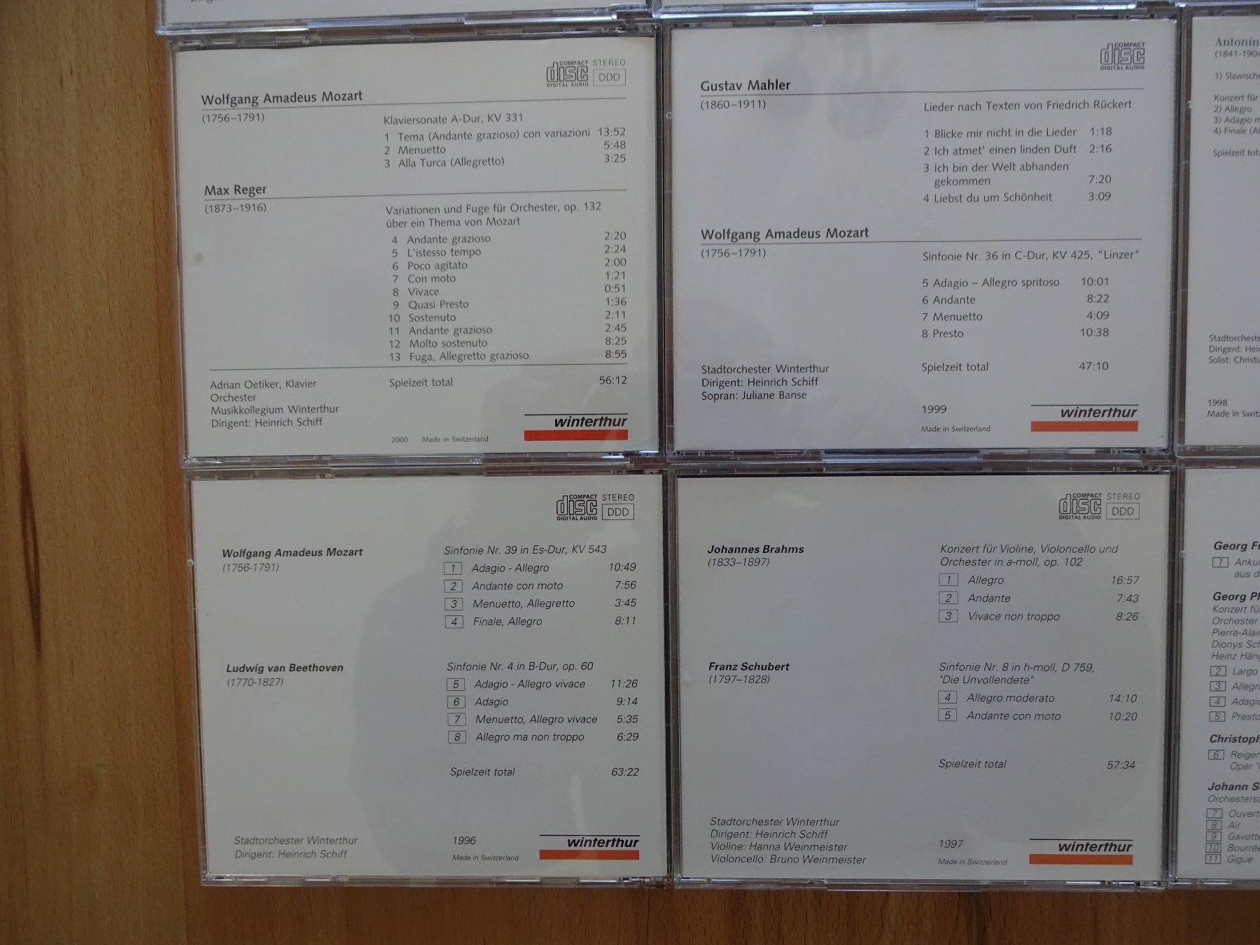 CD: Stadtorchester und Musikkollegium Winterthur – Usato da Goldach venduto da armando_r 4