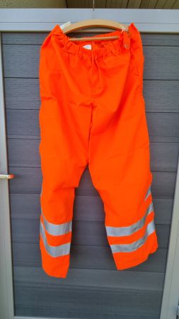 Hervorragende Reflektierende Hose Gr. 58/82 Orange für He...