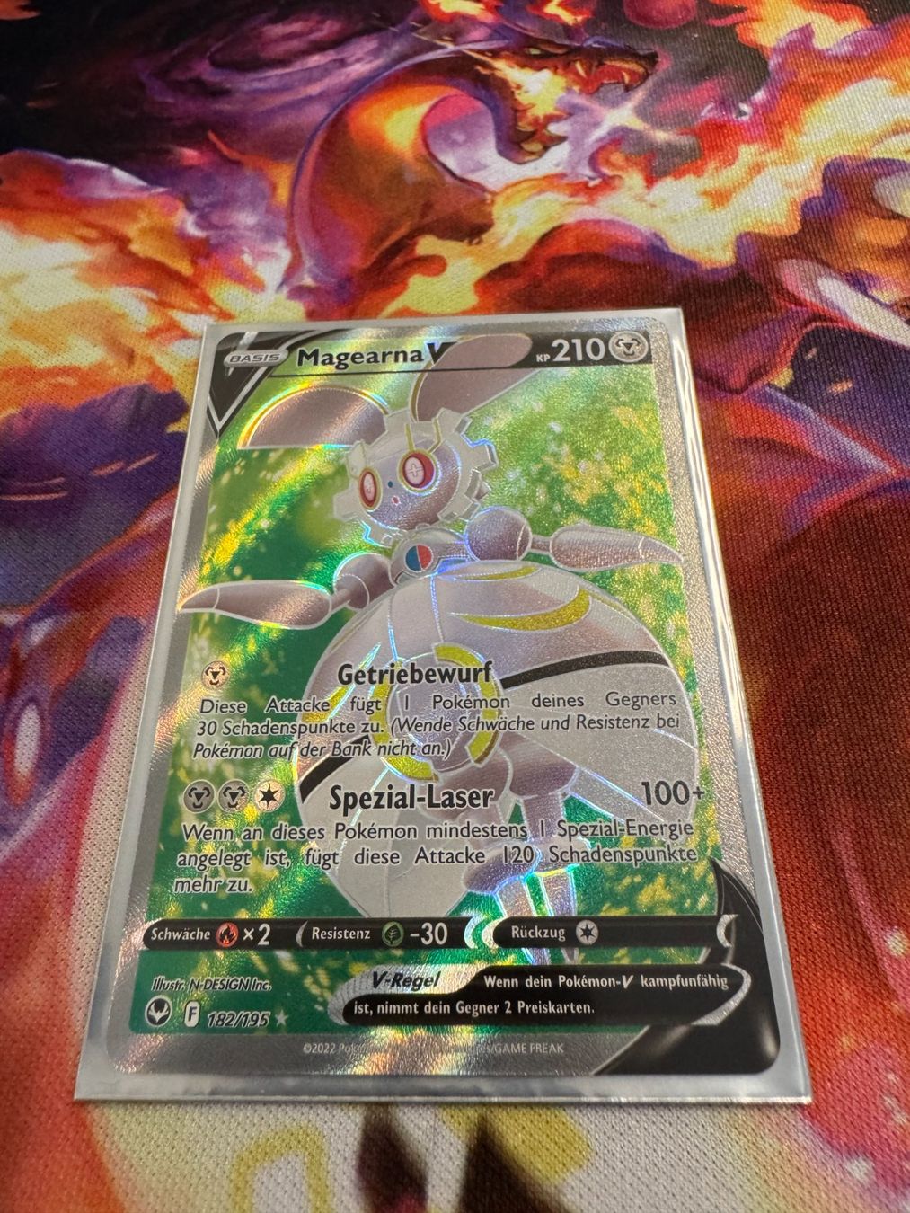 Pokémon Sammelbilder & Trading cards: Magearna V (SIT 182) / -DE- / Silberne Sturmwinde – Neu (gemäss Beschreibung) aus Bülach von CherryBlu