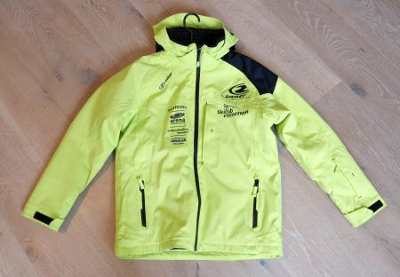 Ziener Skijacke mit Kapuze, Unisex, Grösse 164 (S)