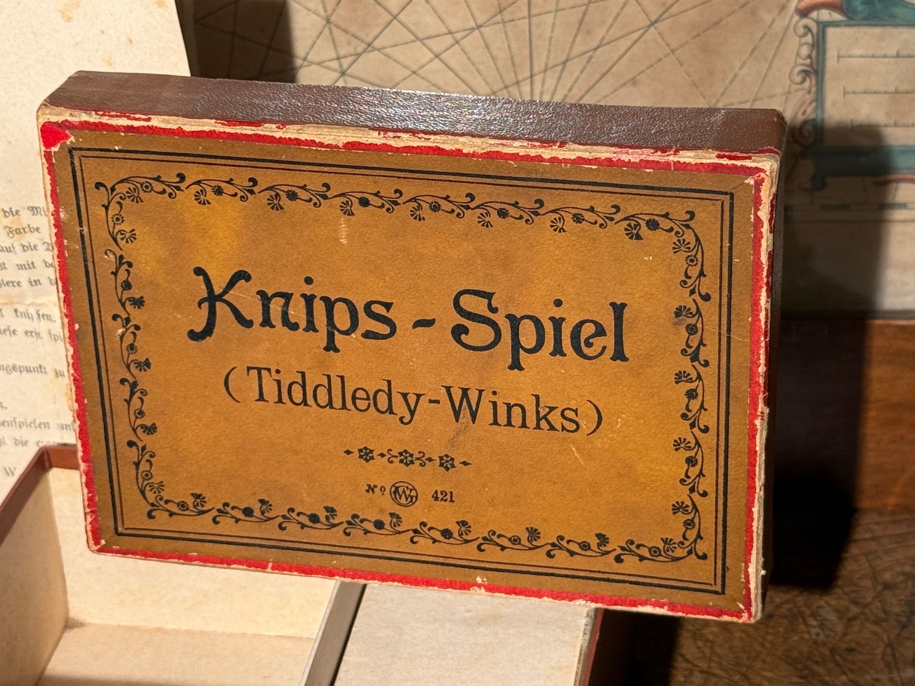 Giocattoli: Historisches Knips-Spiel Tiddledy-Winks antik gebraucht – Usato da schaffhausen venduto da VintAntik_1980 2