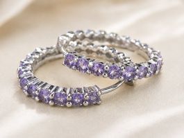 Parure en argent 925 – Collier et boucles d’oreilles