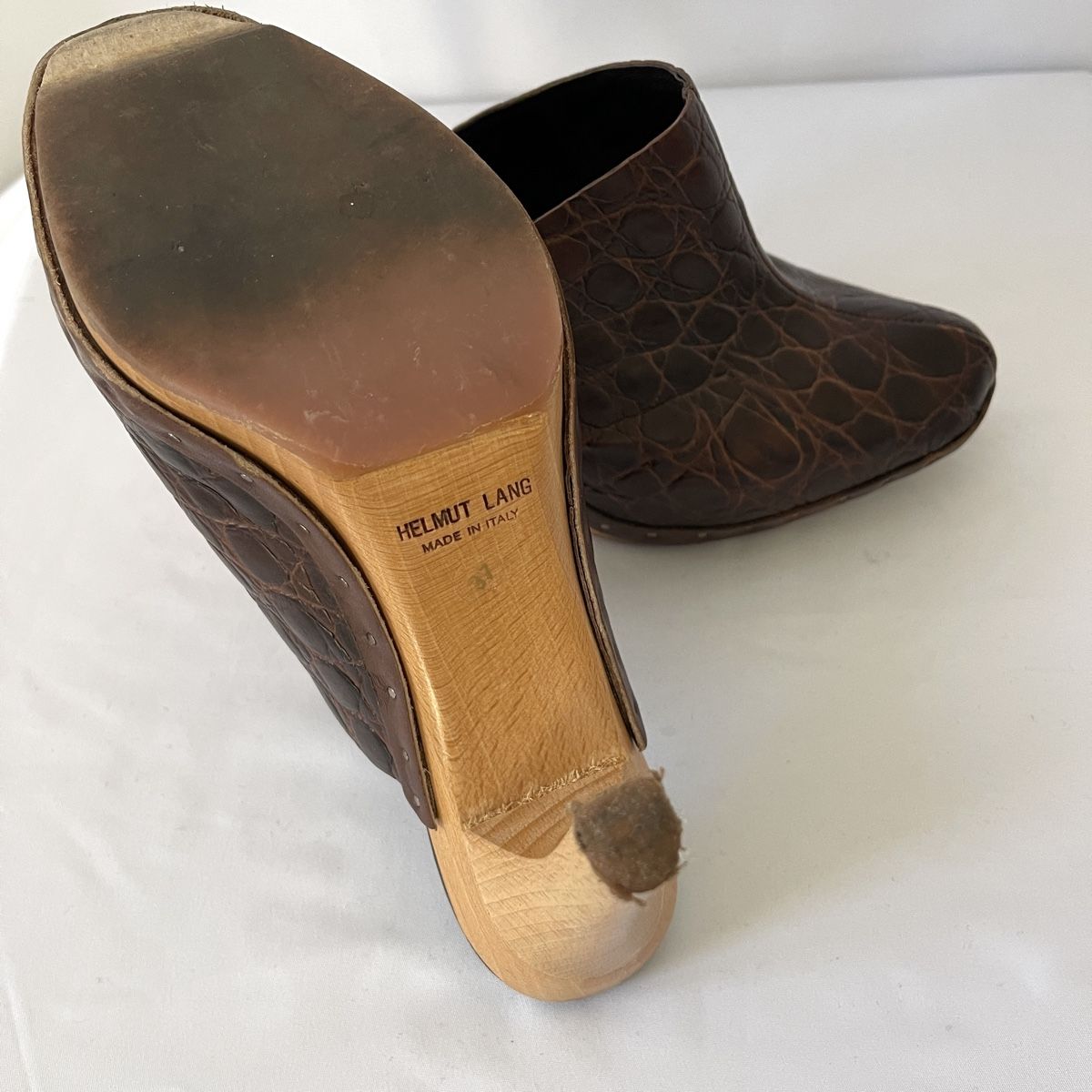 Helmut Lang Scarpe da donna: HELMUT LANG Mules Archive 2005 – Usato da Emmen venduto da Nightingale_2022 5
