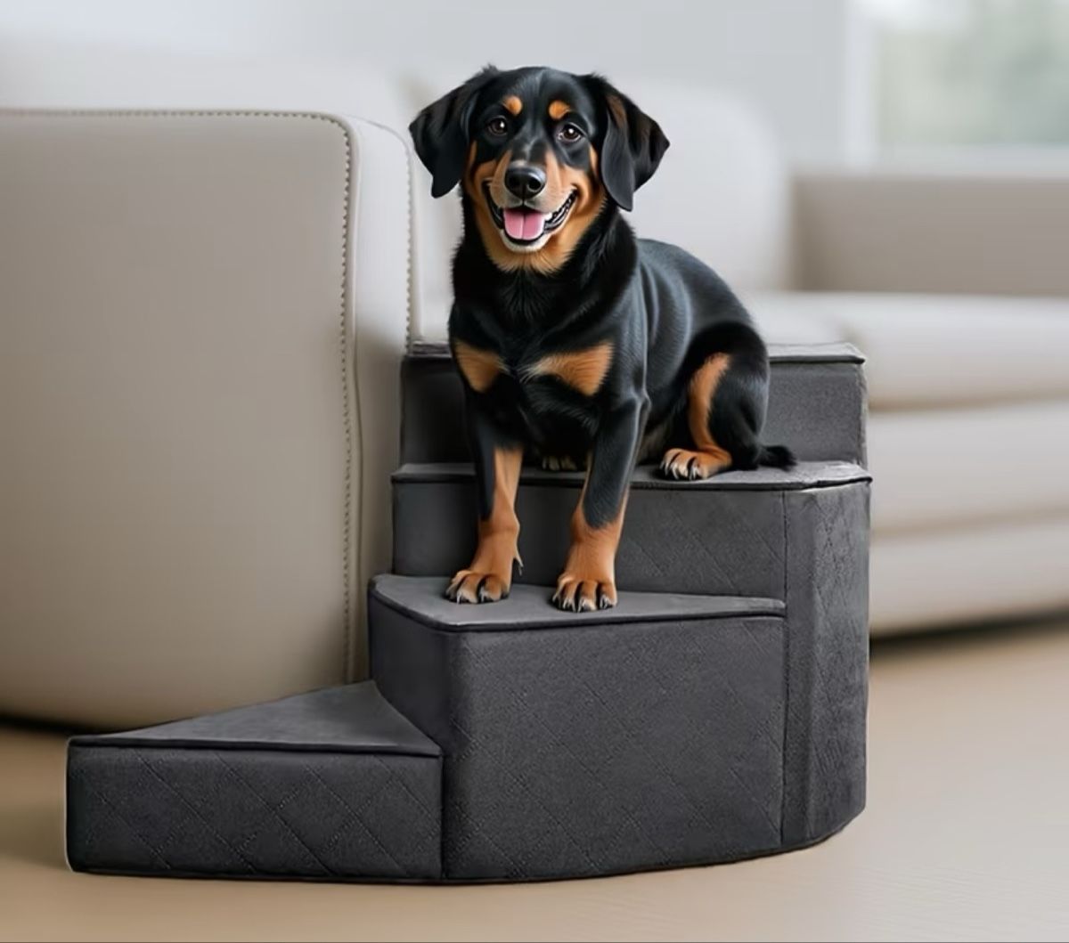 Scale: Drehende Hundetreppe 4 Stufen grau – Usato da Volketswil venduto da Modelka