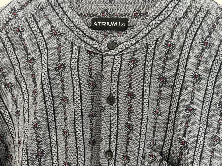 Edelweiss Herren Hemd XL, Trachtenmuster