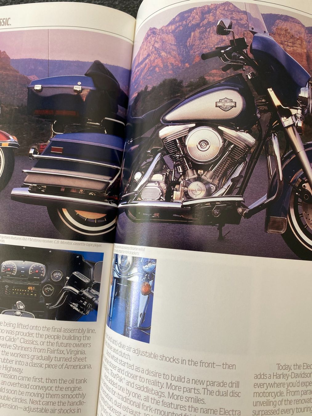 Documenti: Harley-Davidson Prospekt, Katalog, Broschüre 1987 – Usato da Niederhasli venduto da Berno 1