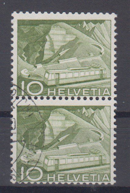 Alle Briefmarken: Variété 299 dents décalées – Gebraucht aus Boécourt von Denteles66