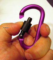 NEUER Karabiner mit Gewindesicherung Gr. 80 mm per Stück
