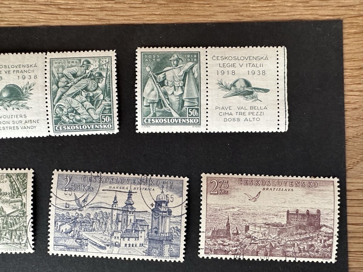 Tutti i francobolli: Tschechoslowakei - 1936 - 1958 Kleines Lot – Usato da Schmitten / FR venduto da Samsara169 2
