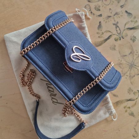 Chopard Denim Crossbody | Rechnung & Dustbag