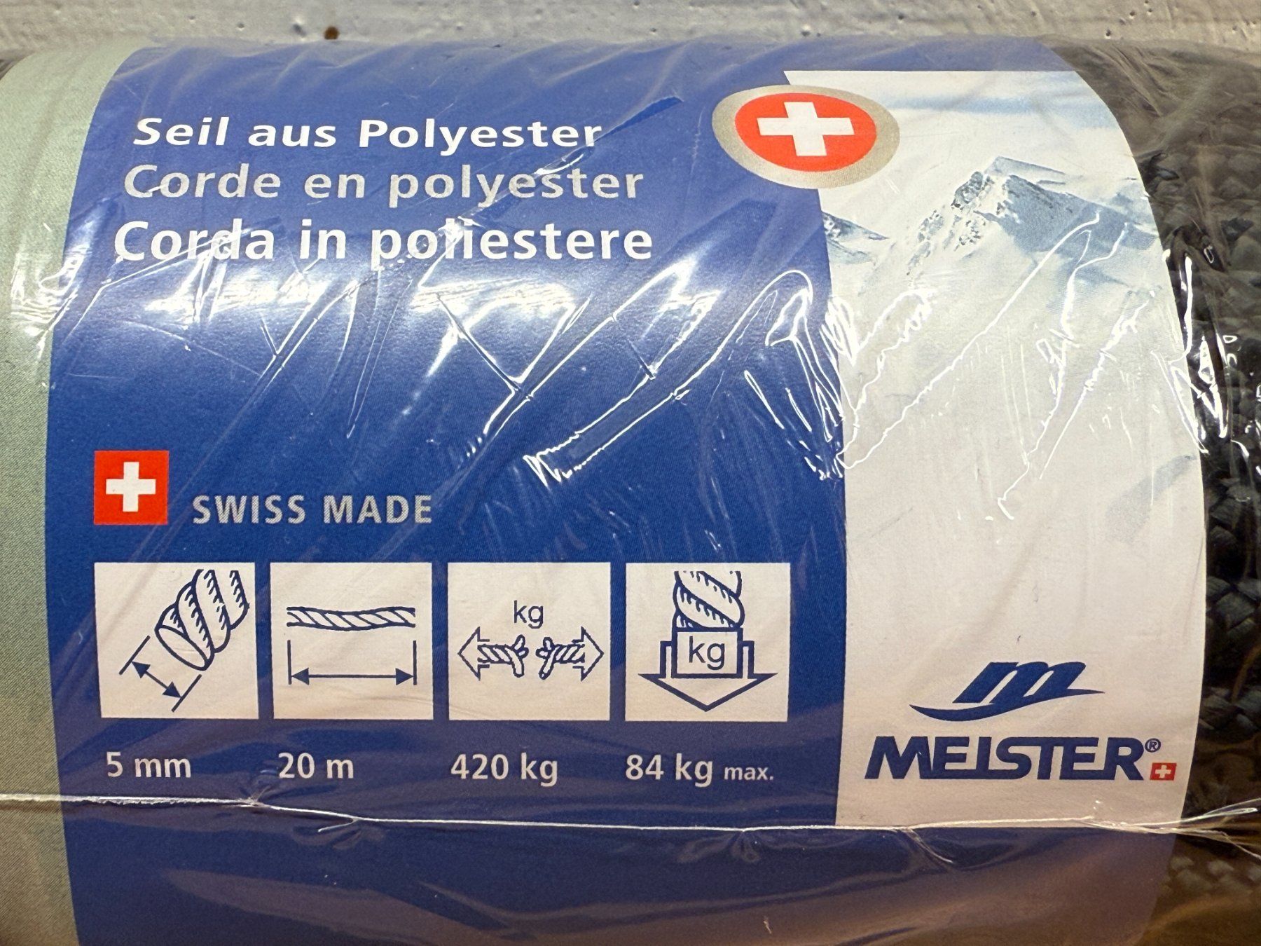 Cordes: Seil 20m – Neuf avec emballage d'origine à Wilen (Sarnen) par uno21 2
