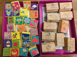 Stempel Set Kinder Basteln gebraucht Zustand