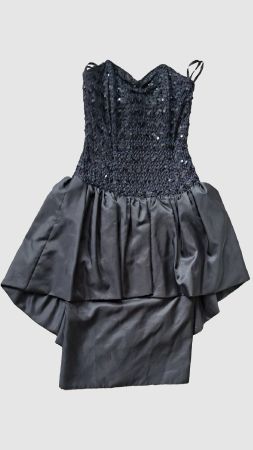 Vintage Cocktailkleid Abendkleid Ballonrock und enger Rock S