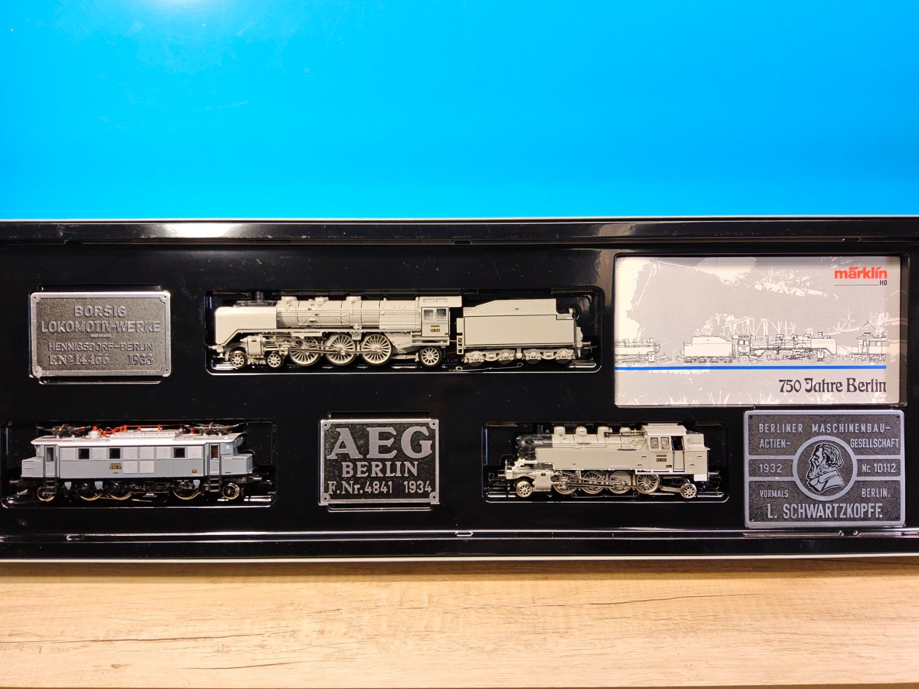 Locomotive Märklin 3600 - 750 JAHRE BERLIN - Édition Limitée - DCC - Neuf