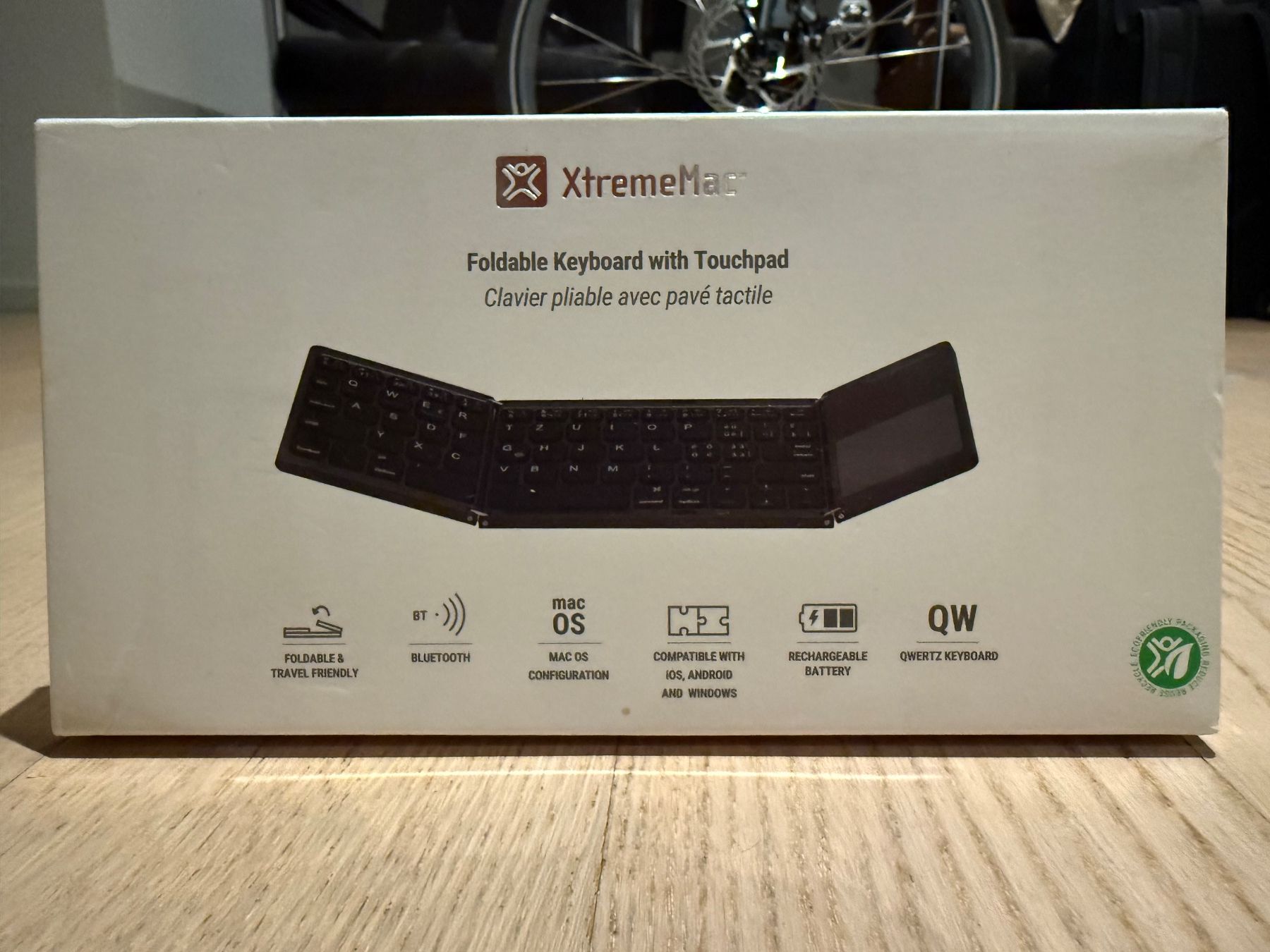 Apple Tastaturen: XtremeMac Foldable Keyboard with Touchpad – Gebraucht aus Thalwil von cinelim