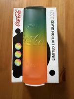 Coca-Cola Limited Edition 2021 Rainbow Glass 2021 neu