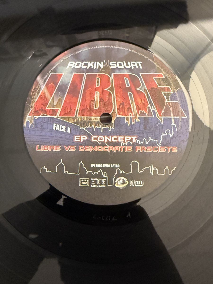 Dischi in vinile: Rockin' Squat - Libre vs Démocratie Fasciste / FR 2004 Lp – Usato da Delémont venduto da Studio_du_soleil 3