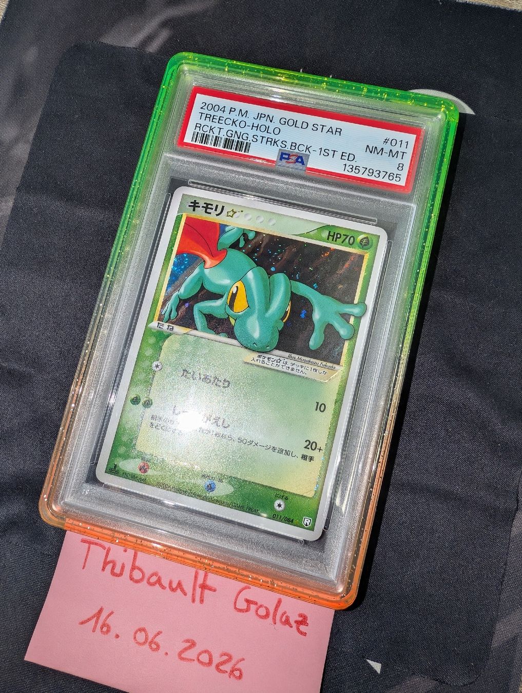 Pokémon Carte collezionabili: Pokemon Rare Treecko Gold Star Team Rocket Return PSA 8  Jap – Usato da Morges venduto da TCG_Golaz
