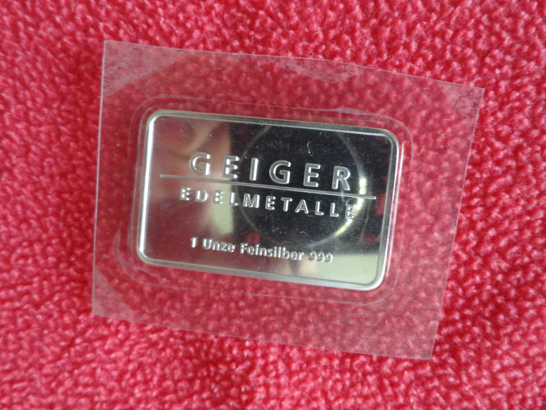Metalli preziosi: 1 UNZE FINE SILVER - SCHLOSS GÜLDENGOSSA – Nuovo e nell'imballaggio originale da Gerlafingen venduto da Shiva_74 1