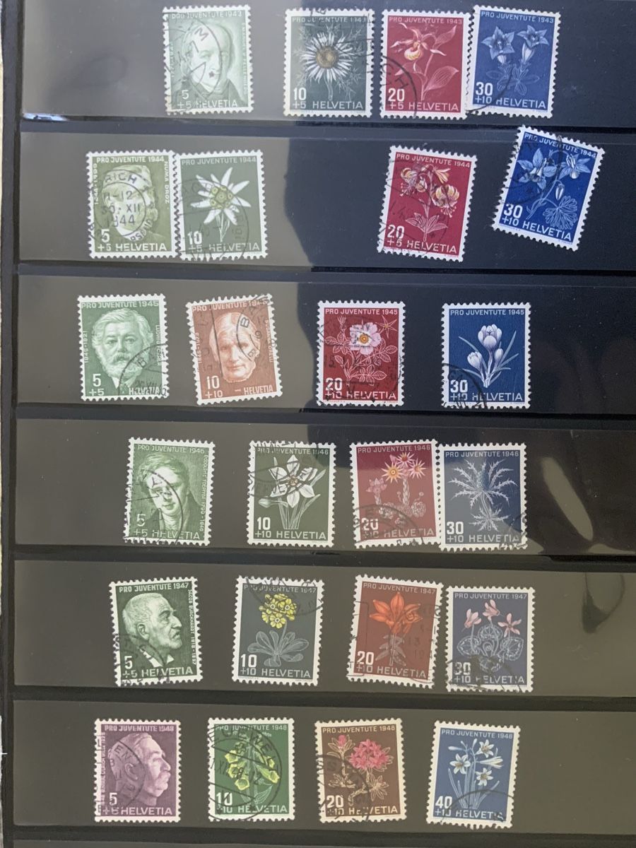 Alle Briefmarken: Juventutemarken – Gebraucht aus Binningen von chr_cr5n 1