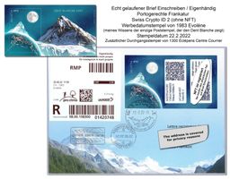 Swiss Crypto ID 2 (ohne NFT) auf R-Brief 22.2.2022 Evolène