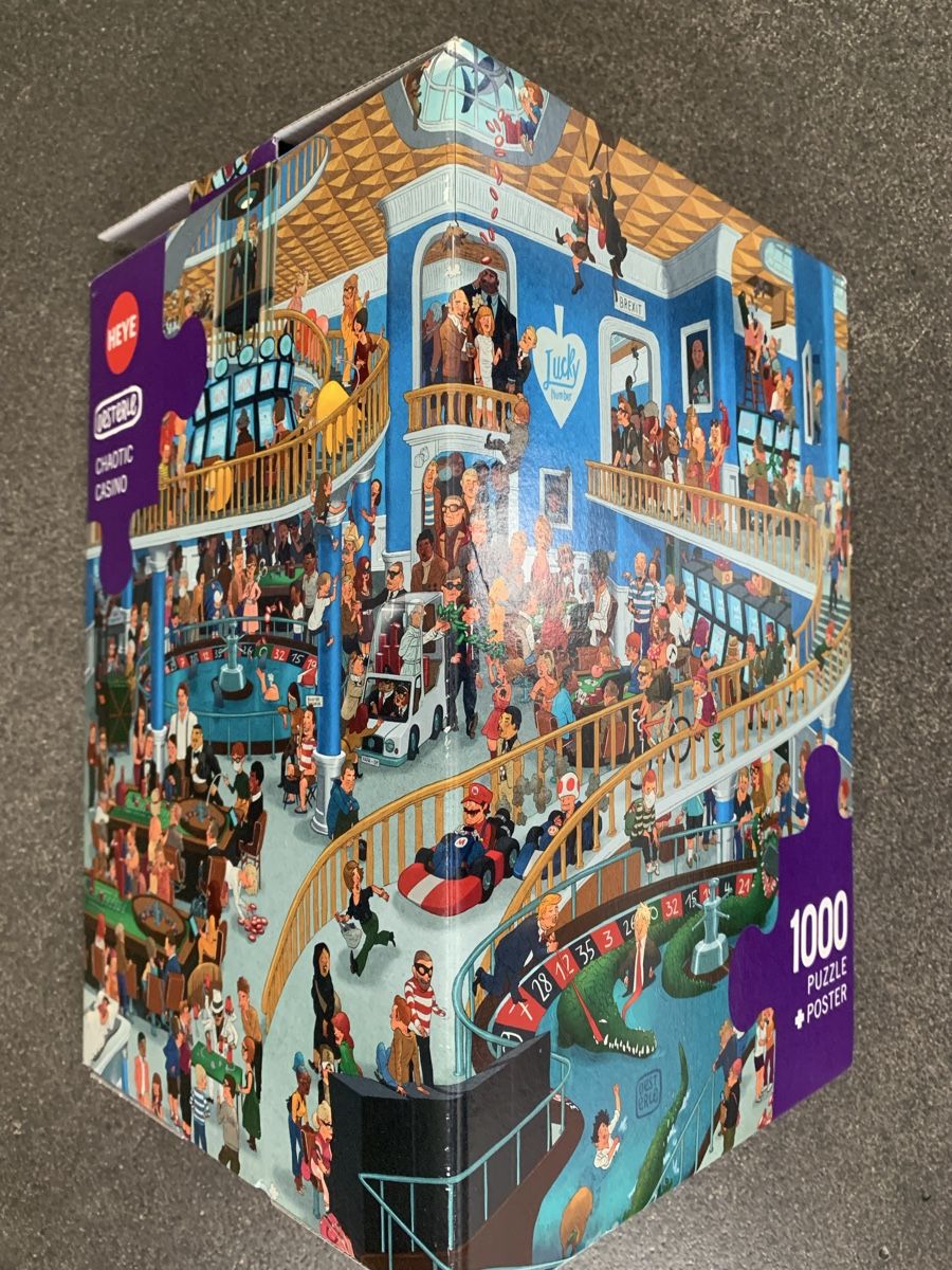 Heye Puzzle: HEYE PUZZLE Chaotic Casino 1000 Teile – Usato da Thun venduto da Chrabu