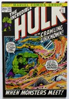 INCREDIBLE HULK #151 HORROR VS. CRAWLING UNKNOWN MARVEL 1972