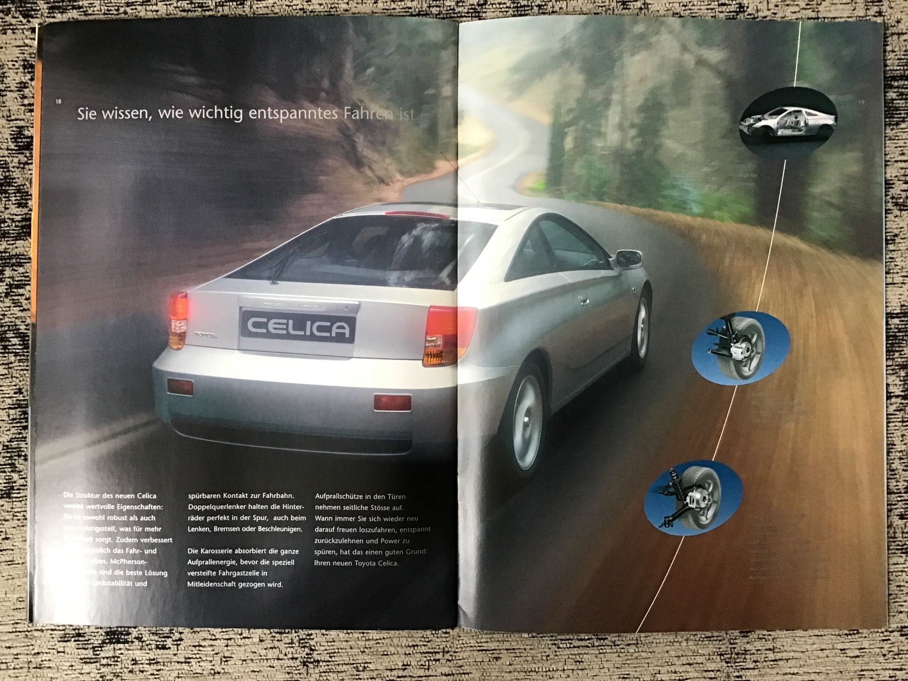 Toyota Dokumente: Toyota Celica Verkaufsprospekt 2001 – Gebraucht aus Scherzingen von Starseller62 4