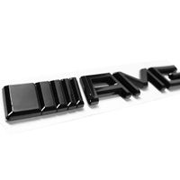 AMG Schriftzug Emblem Logo Aufkleber C63 C43 GLC63 Schwarz