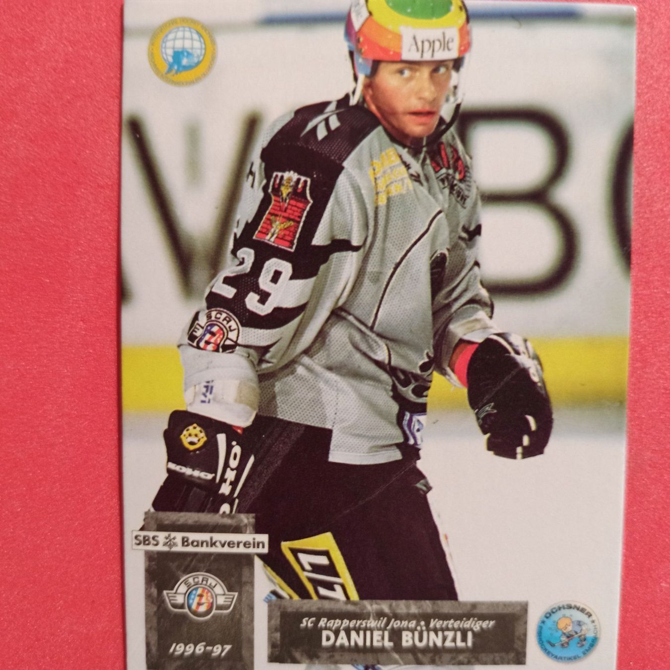 Sammelbilder & Trading cards: Daniel Bünzli - RAPPERSWIL - 1996/97 – Gebraucht aus Dübendorf von kb86_MOVIE