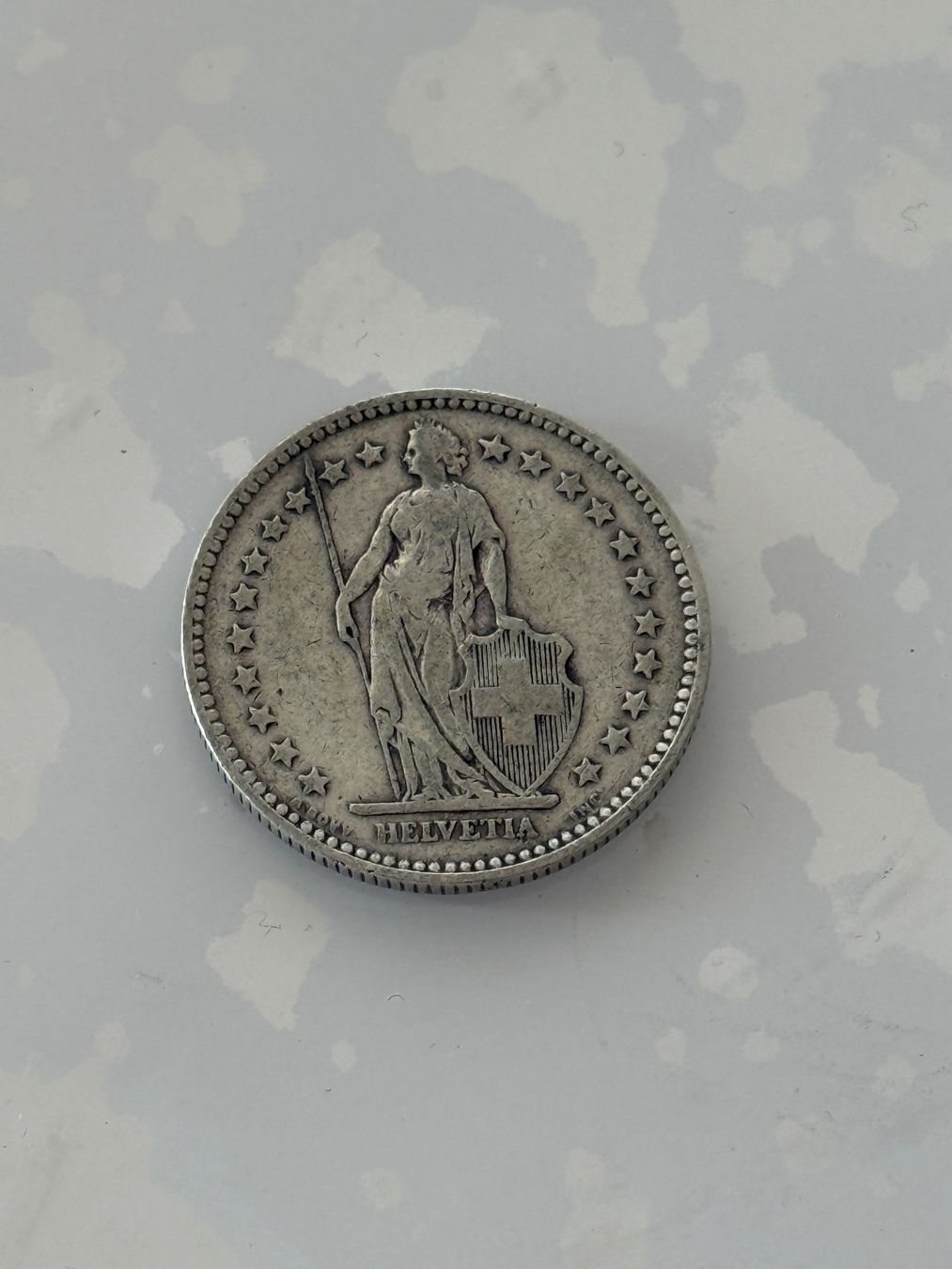Tutti le monete: 2 Franken 1894  Rar – Usato da Wallisellen venduto da SWISS_SILVER1