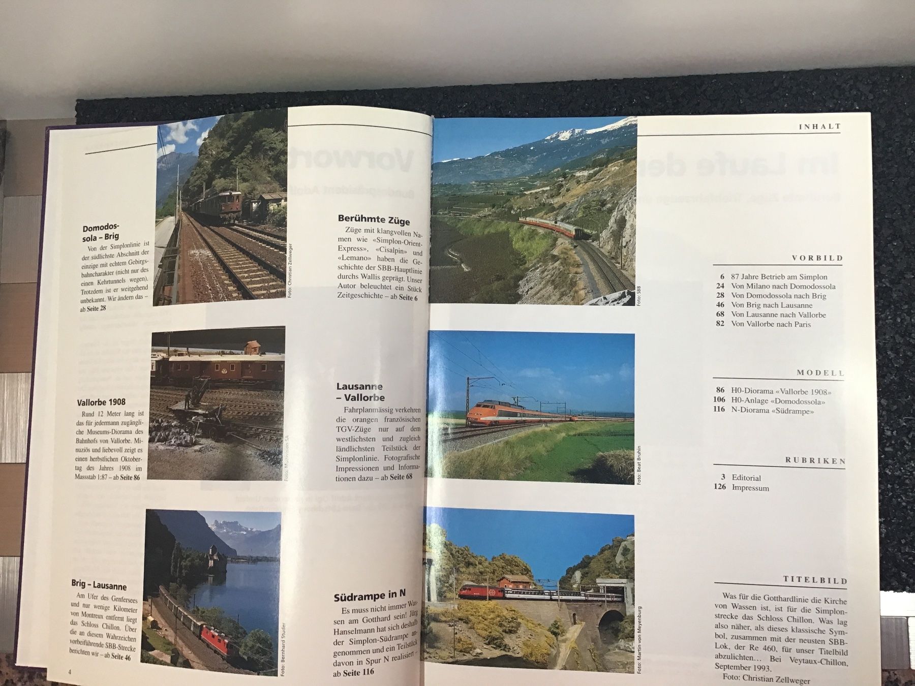 Bücher: BAHN & REISE BERN LÖTSCHBERG SIMPLON – Gebraucht aus Männedorf von Spezial-Modelle 1
