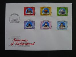 2000 Nr. 990-995 auf FDC mit ET-Vollstempel selten