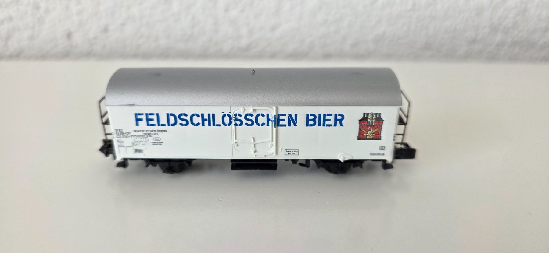 Roco Modellini di ferrovie: Kühlwagen Feldschlösschen Bier – Nuovo (secondo la descrizione) da Wittenbach venduto da Hase113 3
