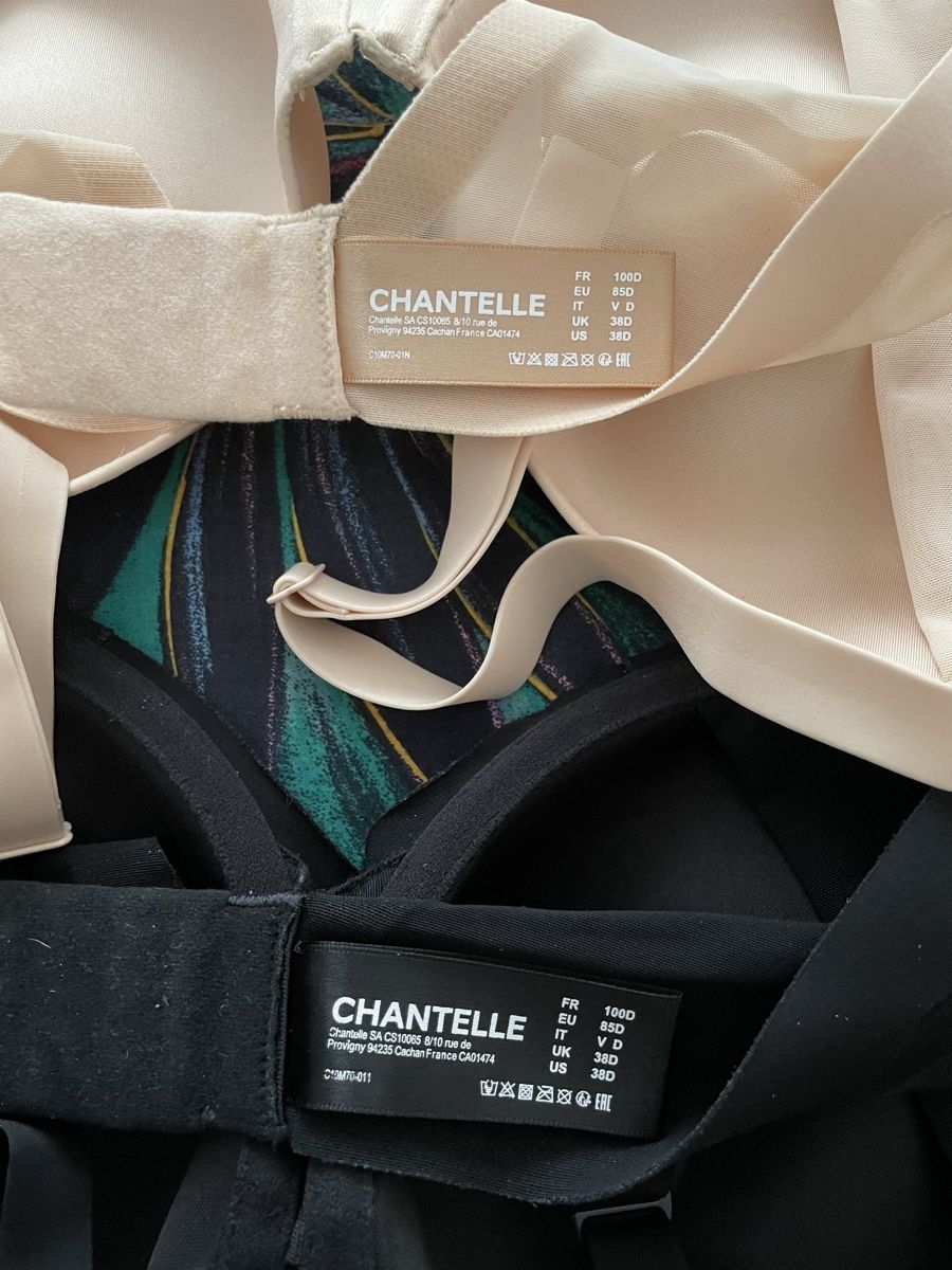 Chantelle Altra biancheria intima: 2x BH Chantelle D85 (eher D90) – Usato da Brunnen venduto da Skyline89 2