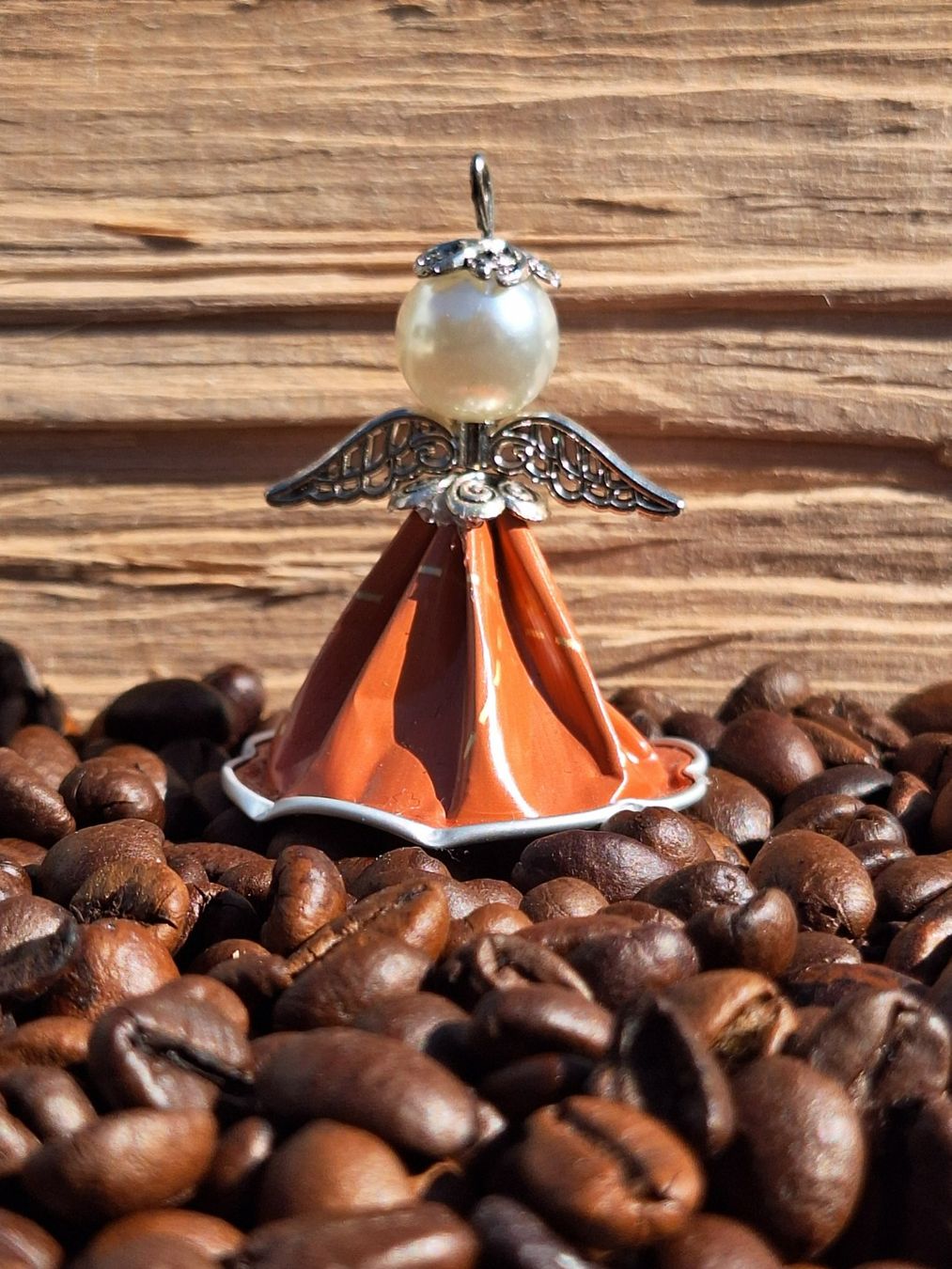 Tutte le decorazioni: Engel Peach aus Kaffeekapsel – Nuovo (secondo la descrizione) da Bassersdorf venduto da ReCapsuleDesign