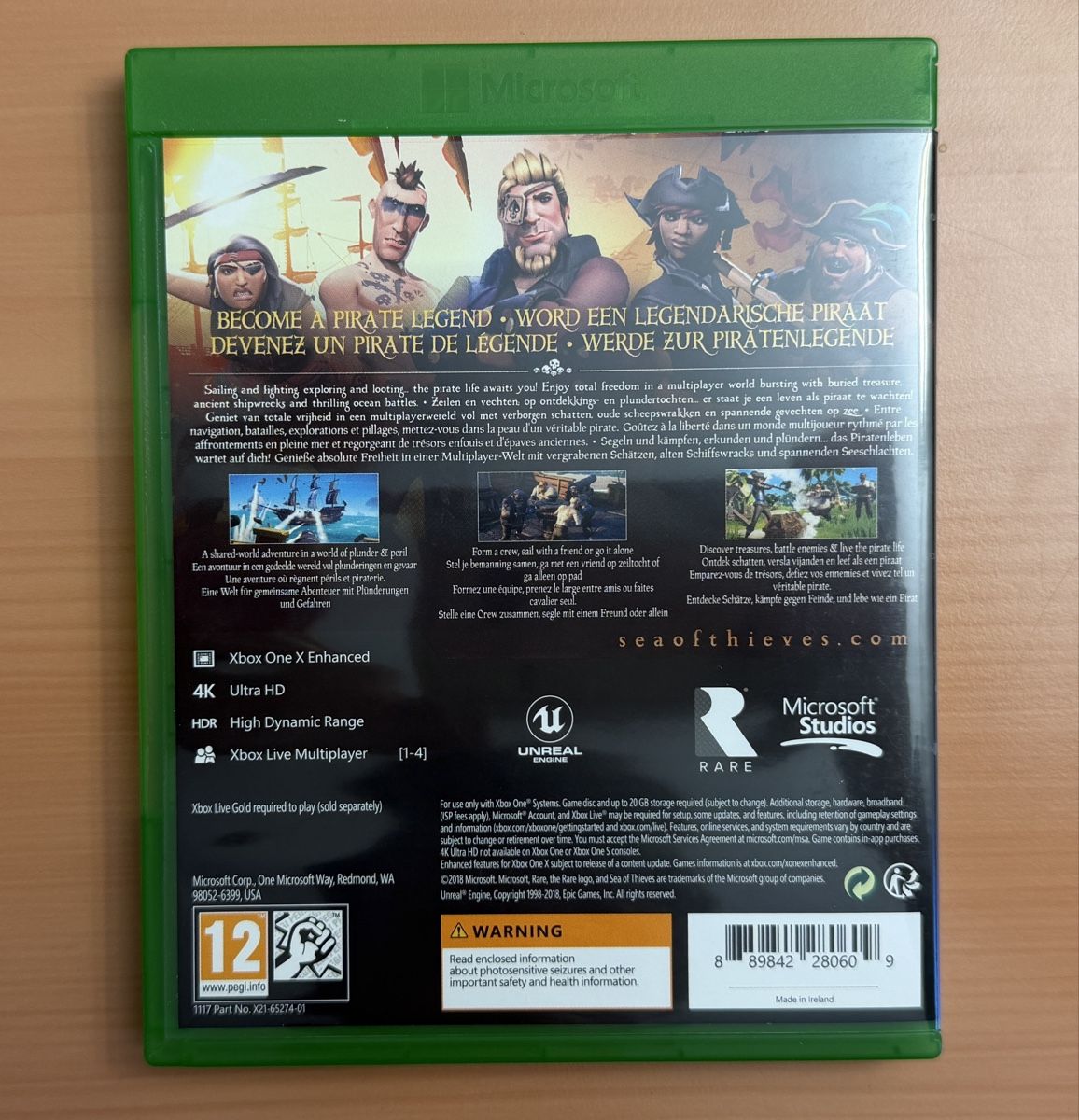 Microsoft Spiele: Sea of Thieves, XBOX One – Gebraucht aus Rüti ZH von second.life 1