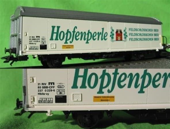Modellini di ferrovie: SBB Schiebewand Hopfenperle neuw. wvb*** – Usato da Winterthur venduto da Ricardo211 1