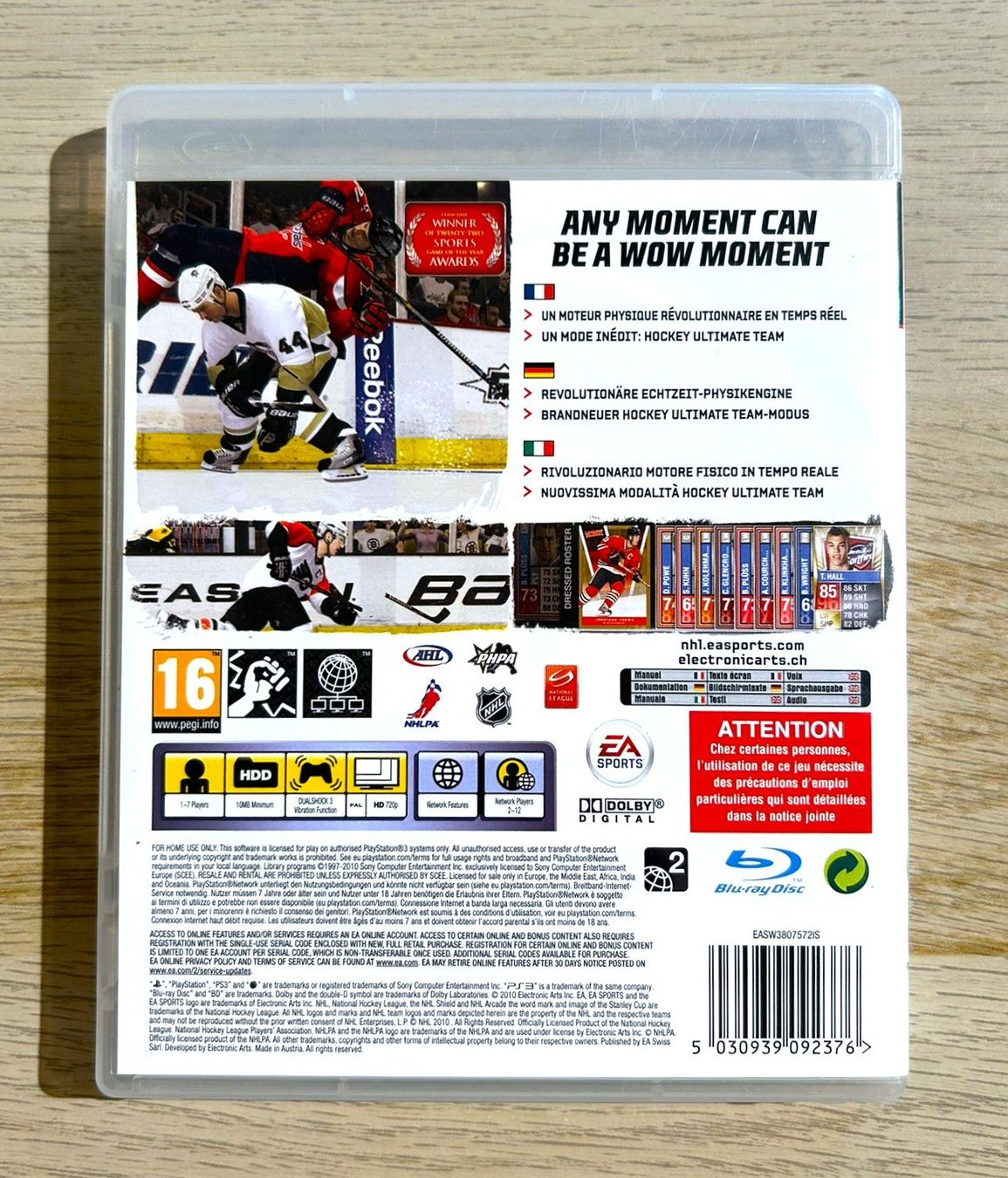Sony Giochi: NHL 11 PS3 – Usato da St. Gallen venduto da Alpine.Arcade 1