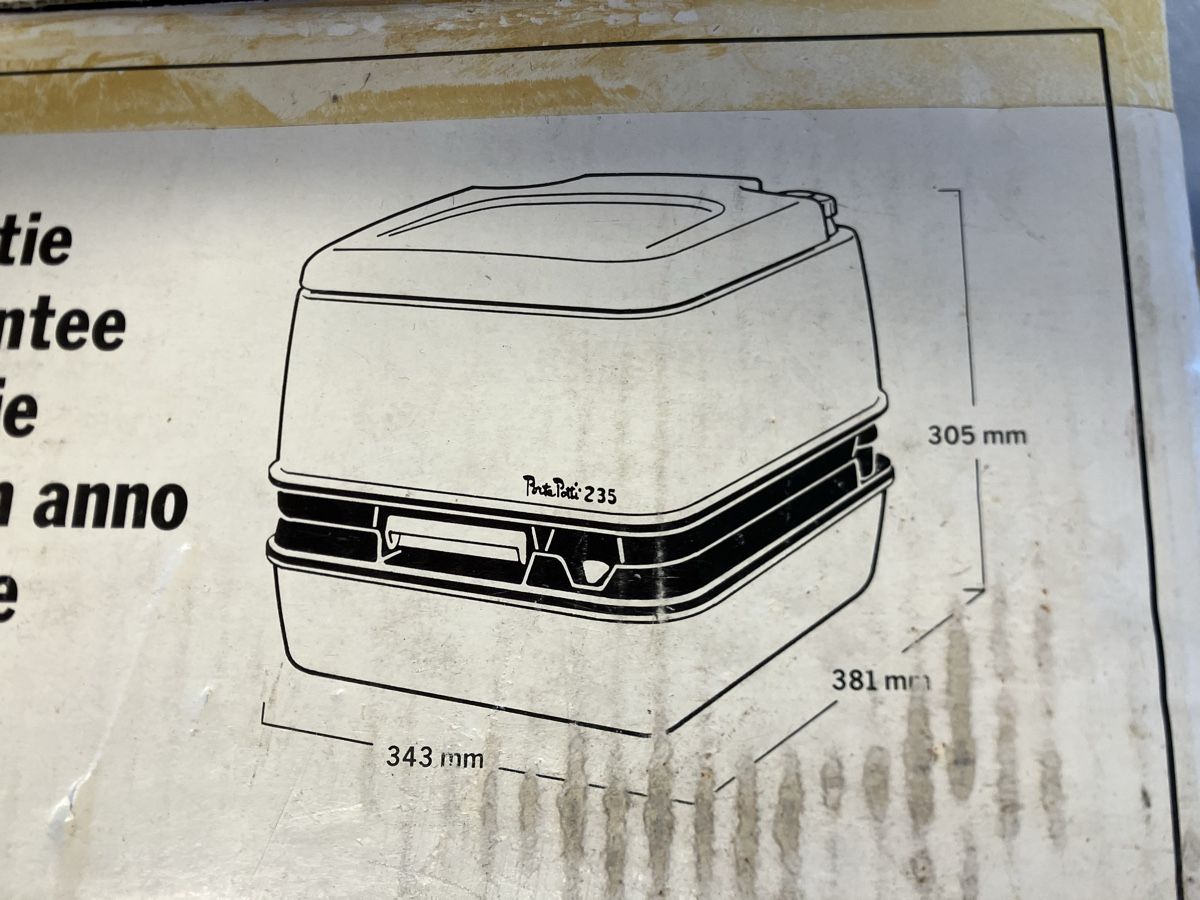 Thetford WC: Porta Potti 235 – Usato da Lyss venduto da Punktum01 7