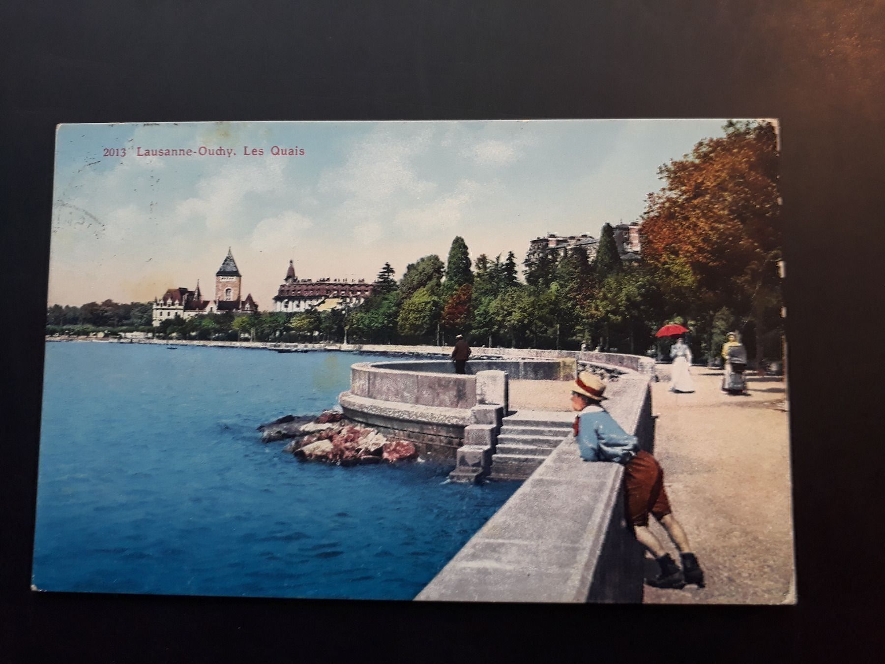 Cartoline postali: AK Lausanne-Ouchy – Usato da Herzogenbuchsee venduto da Herkules9