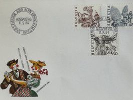 Volksbräuche 2. Satz 1984 Chesslete/Klausjagen/Schnabelgeiss