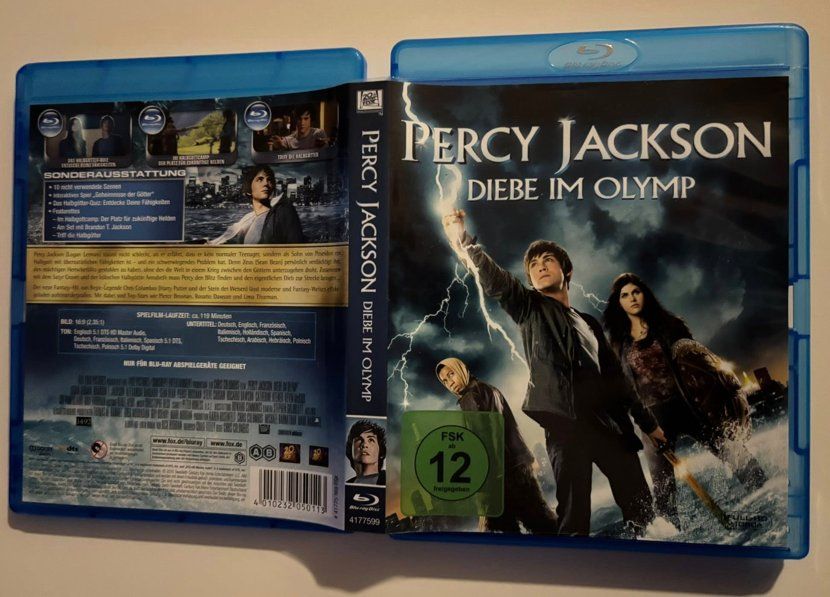 Alle DVDs: Percy Jackson - Diebe im Olymp, Blu-ray Disc – Gebraucht aus lupfig von maniacs666 1