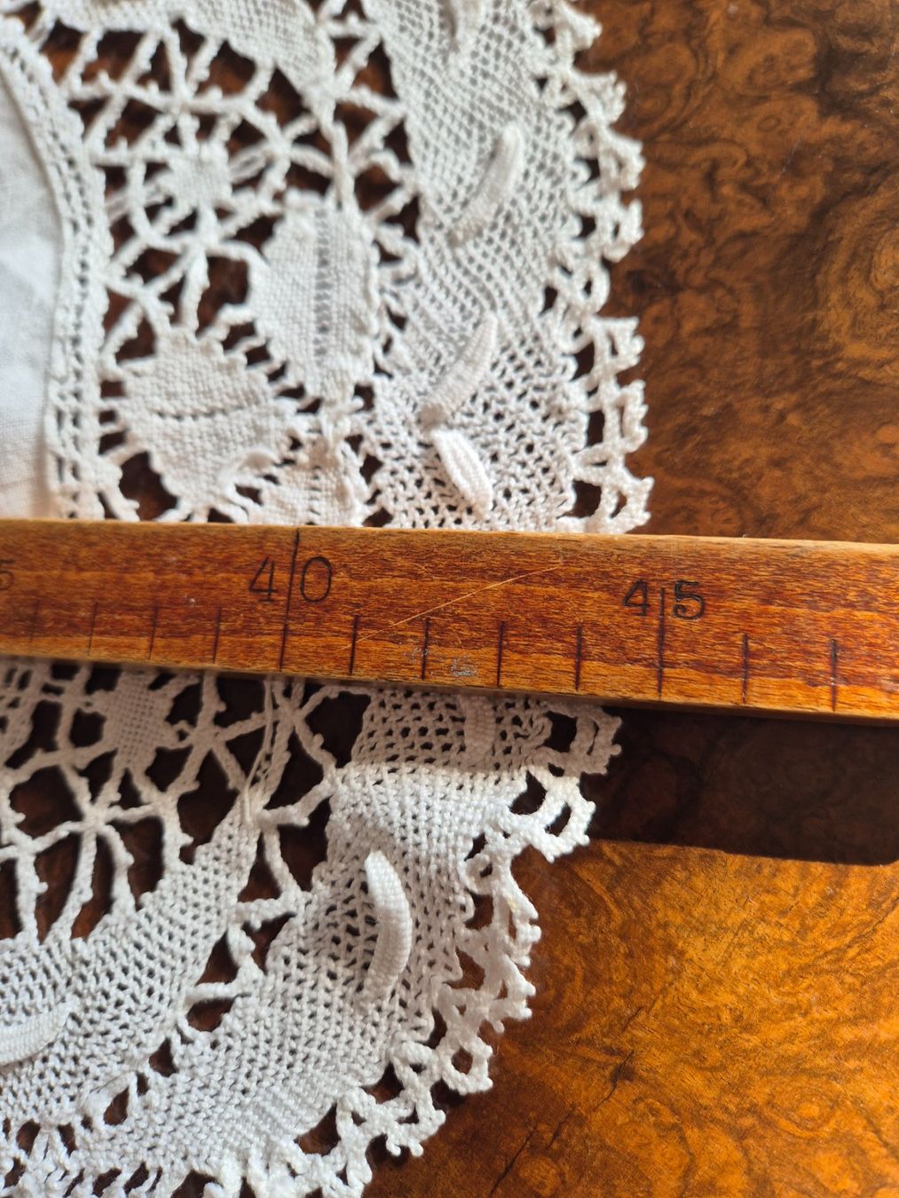 Altra biancheria da tavola: Deckchen, Handarbeit, Durchmesser ca. 45cm – Usato da Bern venduto da aronari 6