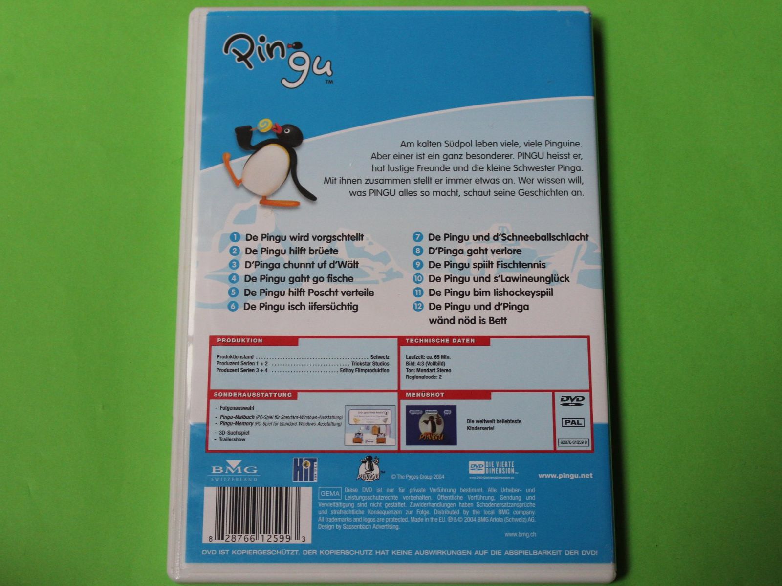 Tutti i DVDs: Pingu - S'Bescht 1 (DVD) – Usato da Tübach venduto da JamesStone 2