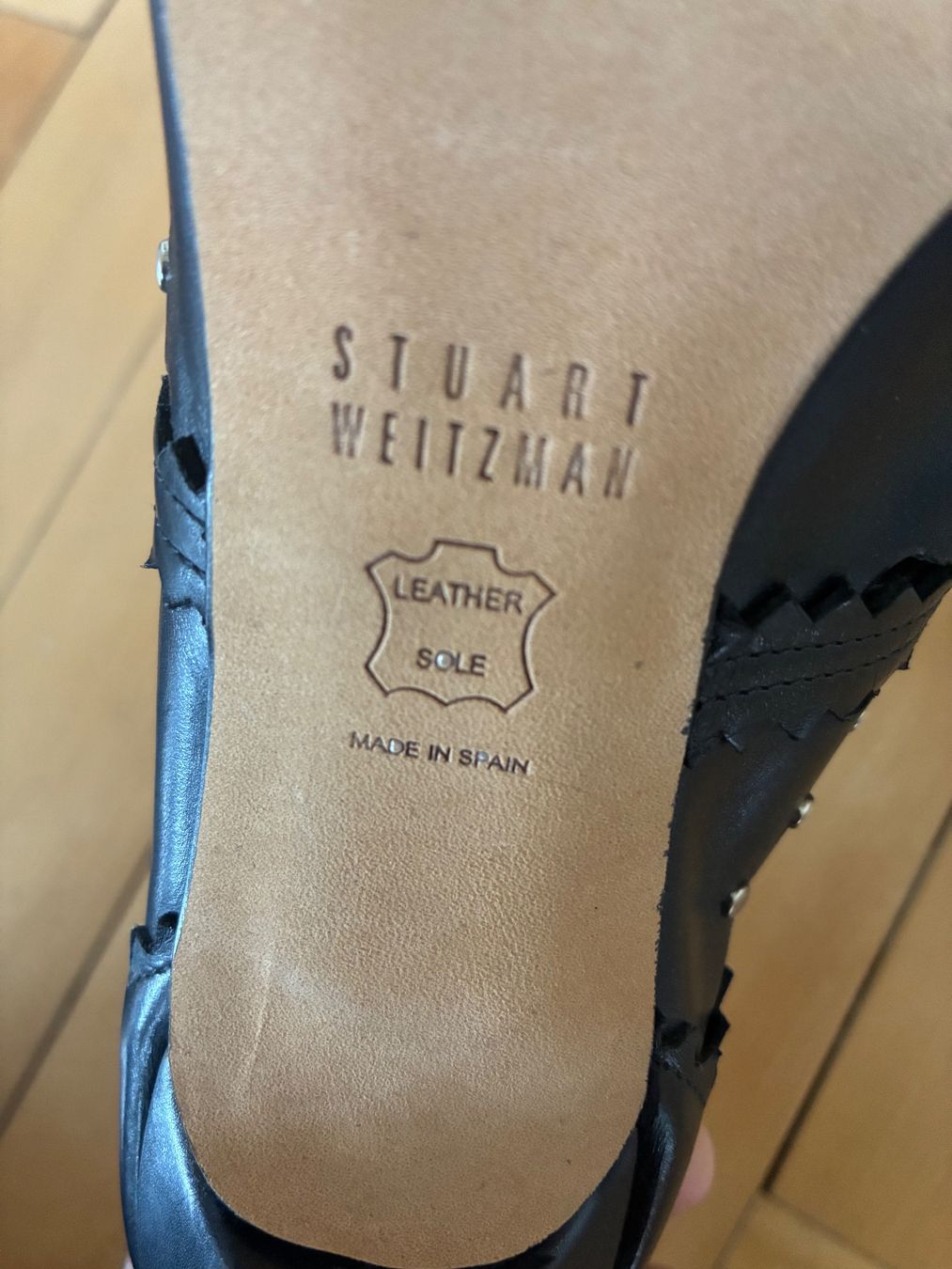 Stuart Weitzman Scarpe da donna: Stuart Weitzman Cagey Lace Up Booties – Usato da Fribourg venduto da waves55 3