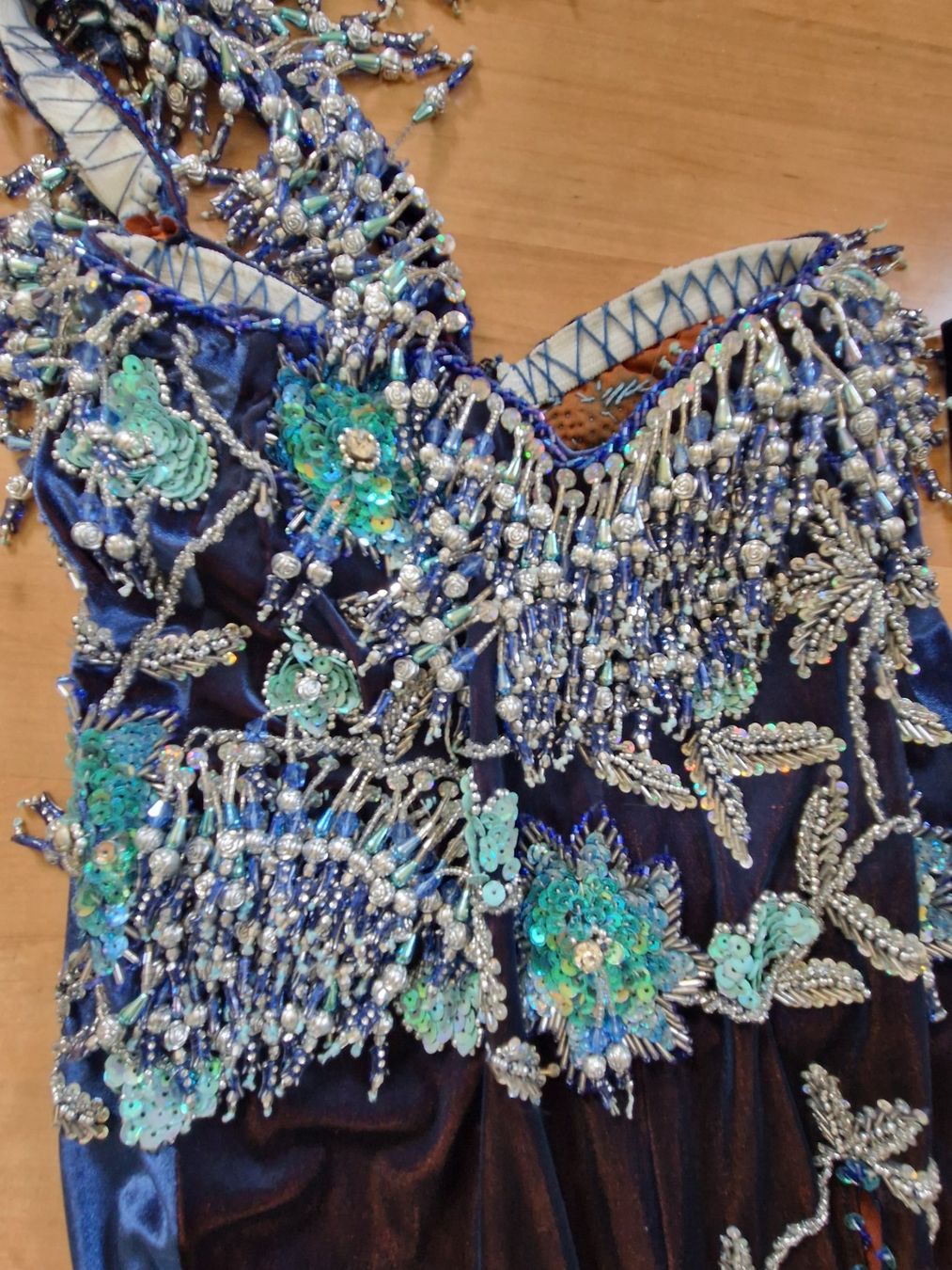 Vestiti: Orientalisches Bauchtanzkleid, dunkelblau – Usato da Weggis venduto da Oswadan 6